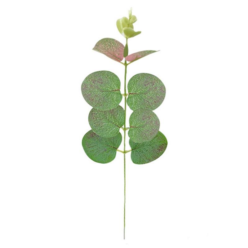 

20 шт. искусственный денежный лист эвкалиптовый лист свадебная цветочная композиция аксессуары искусственное зеленое растение для свадьбы главная вечеринка украшение стола