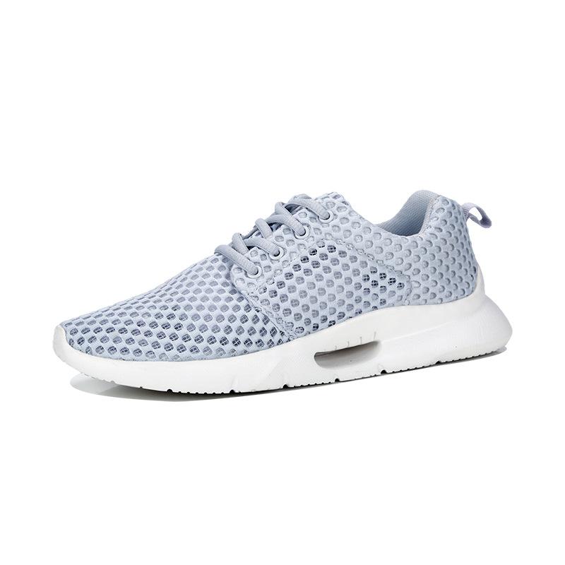 Men's shoes summer breathable sports casual thin white shoes men's mesh shoes summer mesh hollow mesh cloth shoes