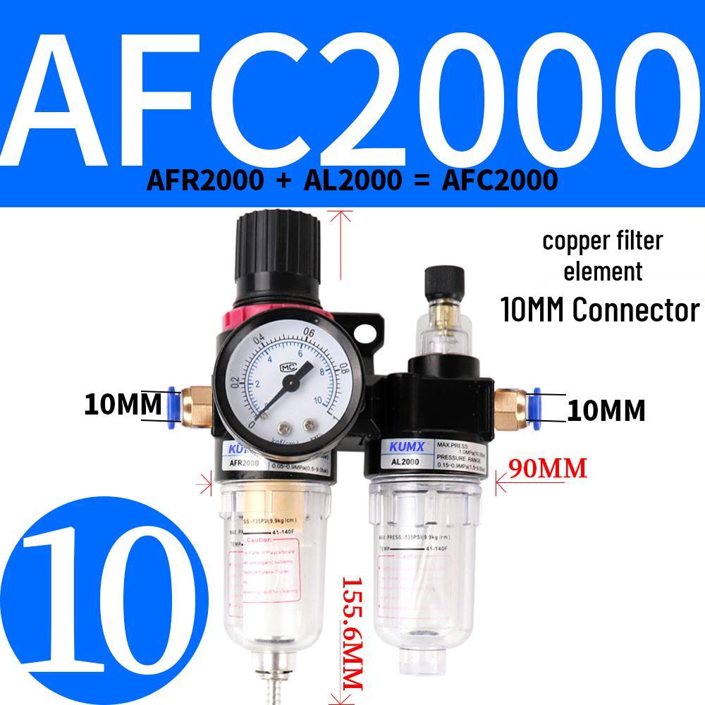 Air Source Filter & Oil-Water Separator BFC/AFC2000 AR Oil Mist AFR Pneumatic Pressure Regulator