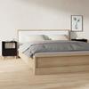 821797 vidaXL Bedside Tables 2 Pcs Black 40x35x50 Cm