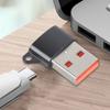 USB A To USB C Adapter, Support 480Mbps Data Transfer and 5V2A Charging , Widely Use with Phones, Tablets, and More