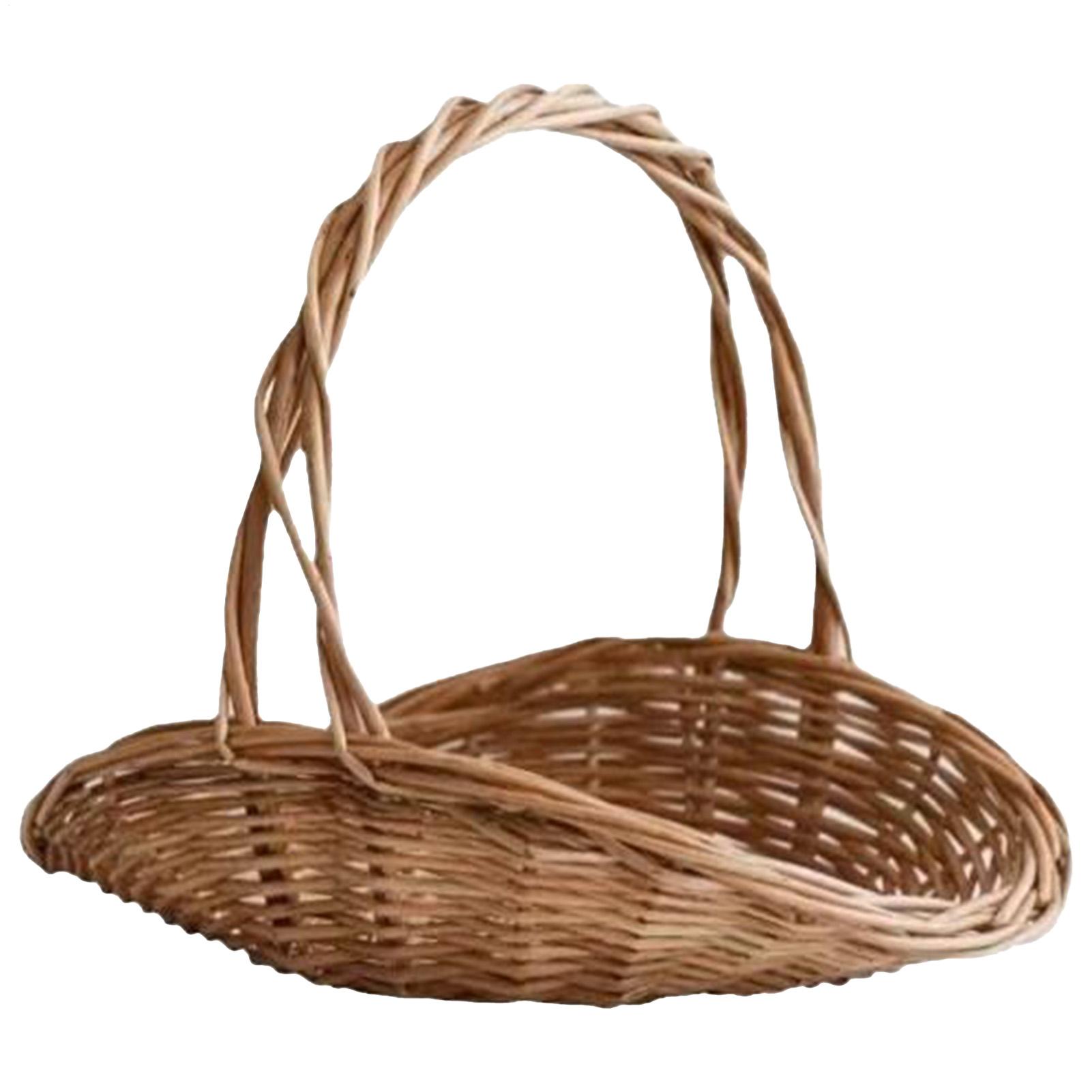 Picnic Basket Easter Candy Basket Wedding Flower Girl Baskets Fast Food Basket Woven Pantry Organizer China Mainland