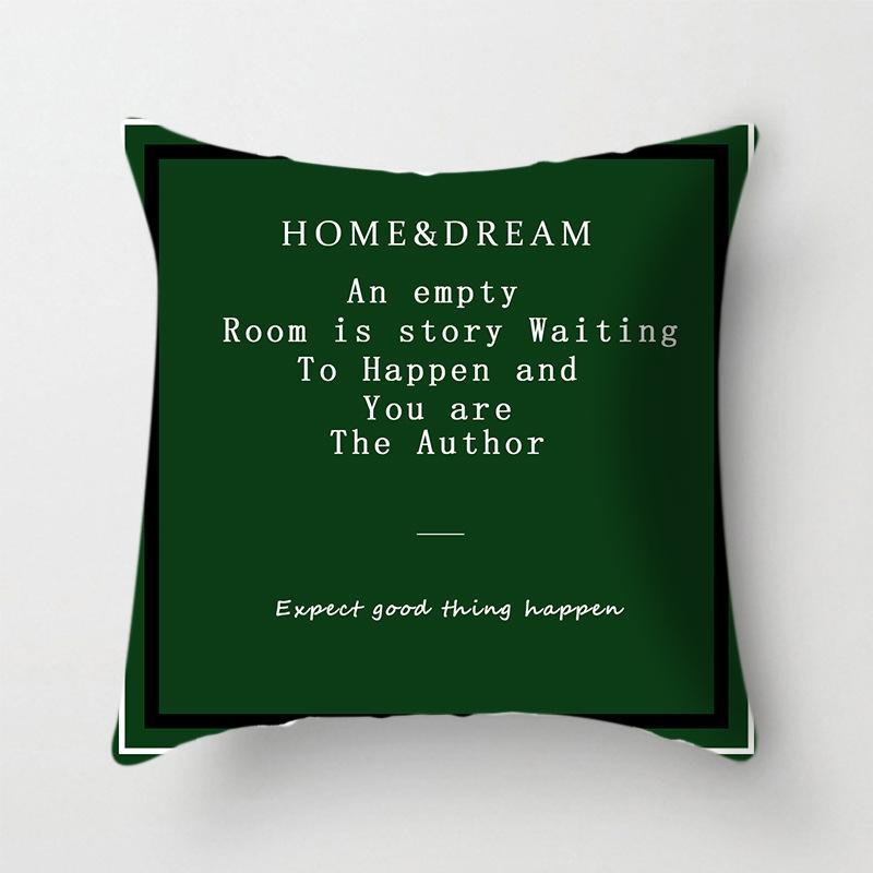 Nordische Schlichte Sofakissenbezug Kurzplüsch Kissen Auto Büro Zimmer Nickerchen Kissenbezug Kissenkern Muss Separat Ausgestattet Werden