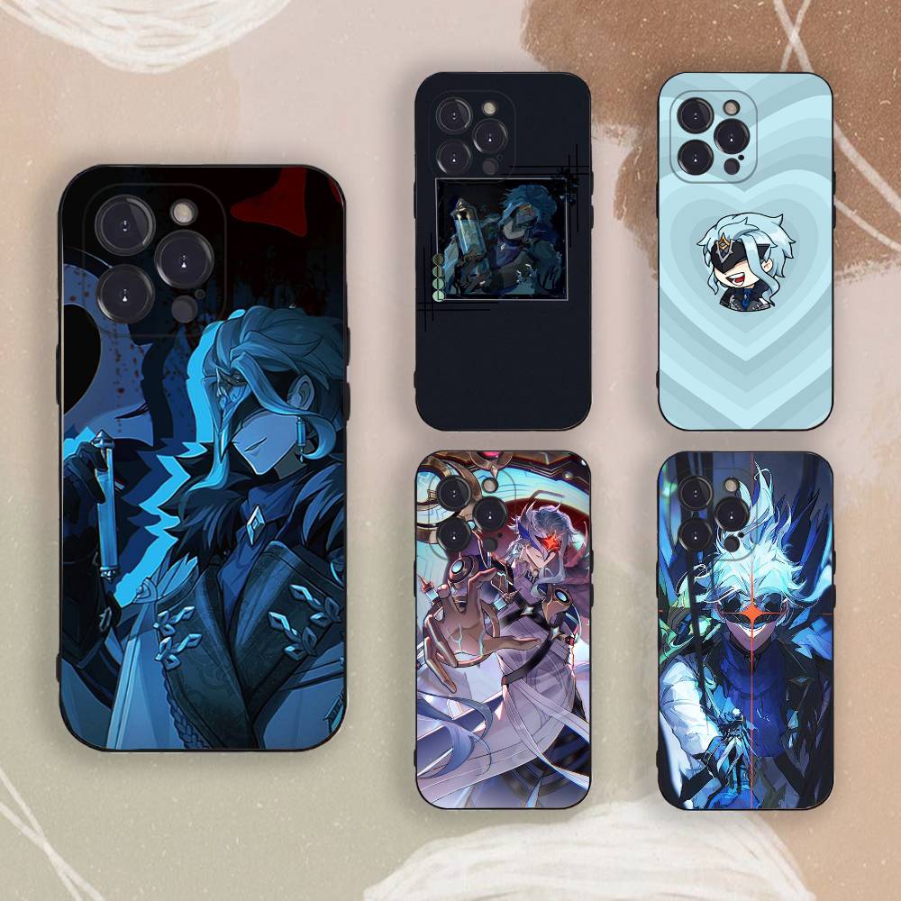 G-Genshin Impact D-Dottore Phone Case For iPhone 17,16,15,14,13,12,11,Pro,Max,Plus Shockproof Cover