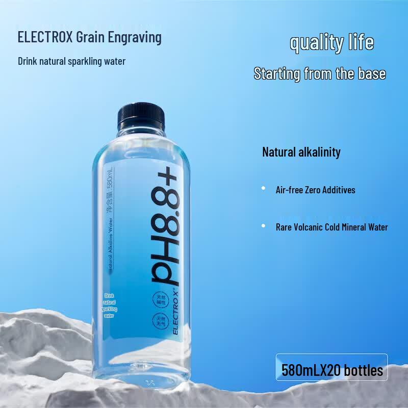Likeli Natural pH 8.8 Alkaline Zero Sugar Soda Water
