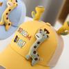 JYL TS DIY Giraffe Kids Cap Mesh Summer Sun Hat Polyester