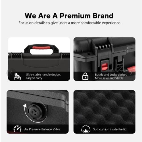 DJI Mavic 4 Pro Dedicated Storage Case, Waterproof Hard Case/Carrying Case for DJI RC2/RC Pro 2 Transmitter, Mavic 4 Pro Accessories, Full Protection,