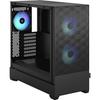 Caixa de PC - FRACTAL DESIGN - Pop Air RGB Black TG - Preto (FD-C-POR1A-06)