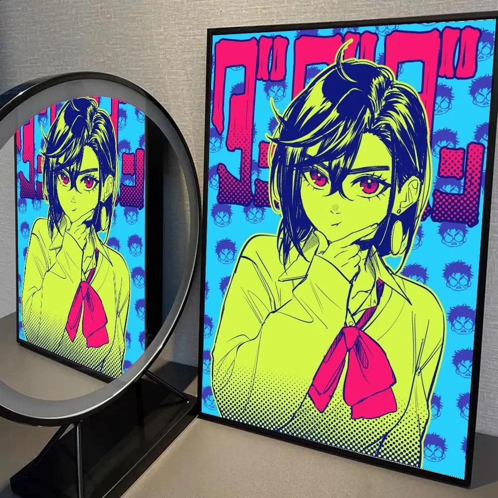 1 adet Anime D Dandadan Ken Takakura P Poster Tuval Tablolar Sanat Kahve Evi Bar Odası Duvar Dekoru
