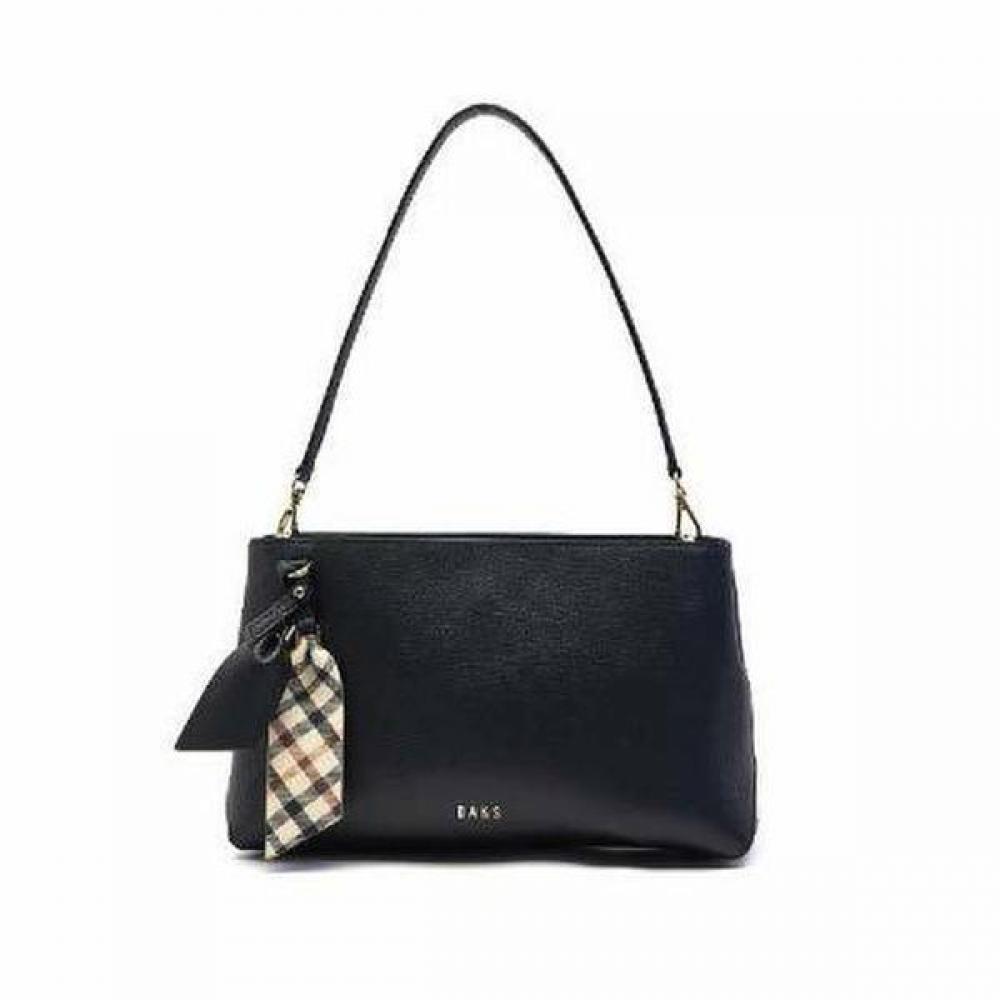Daks Black Check Color Shoulder Bag Dcba2f123bk