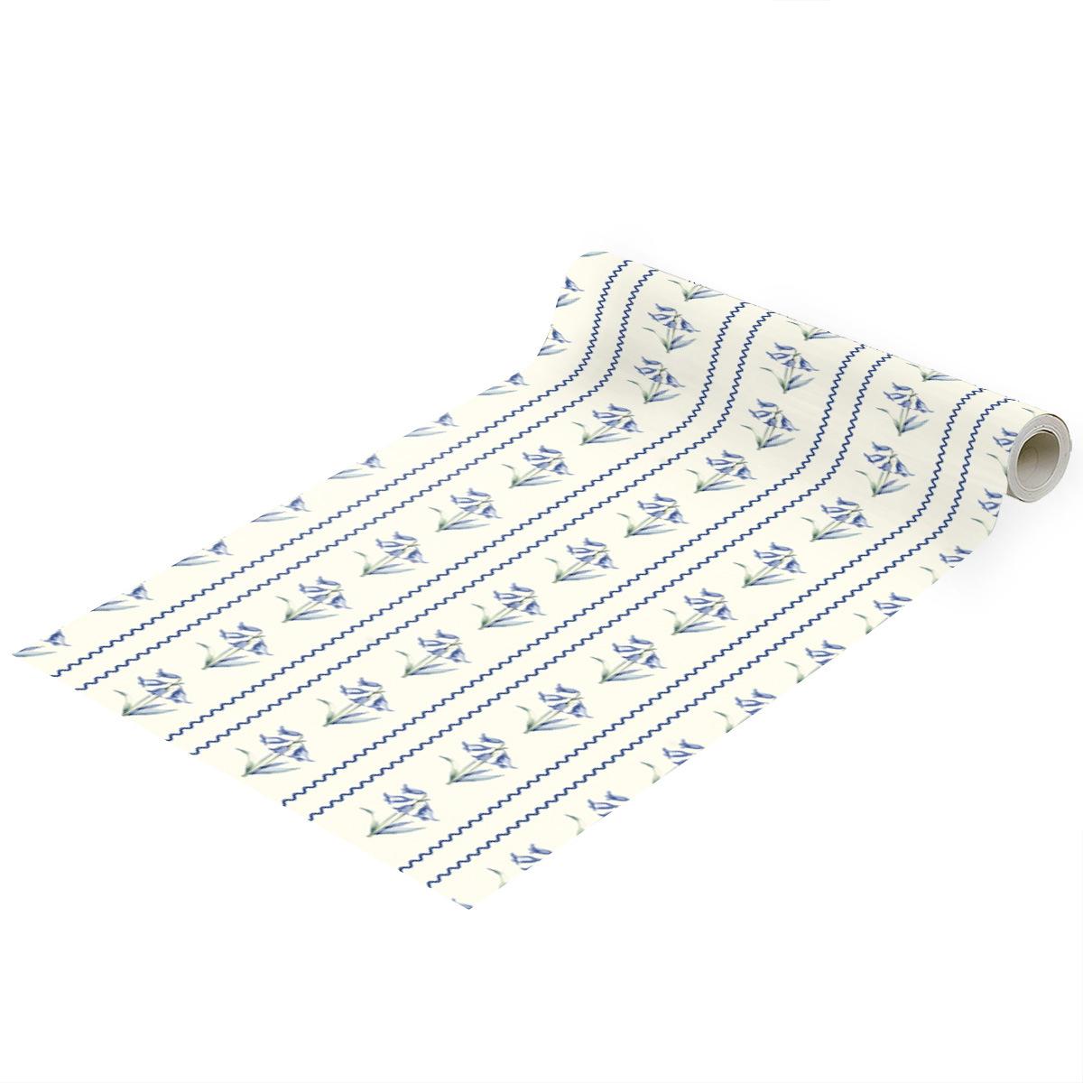 Обои Ландыши Самоклеящиеся Съемные Водонепроницаемые Цветочные Обои для Спальни Ванной Комнаты 45x300cm