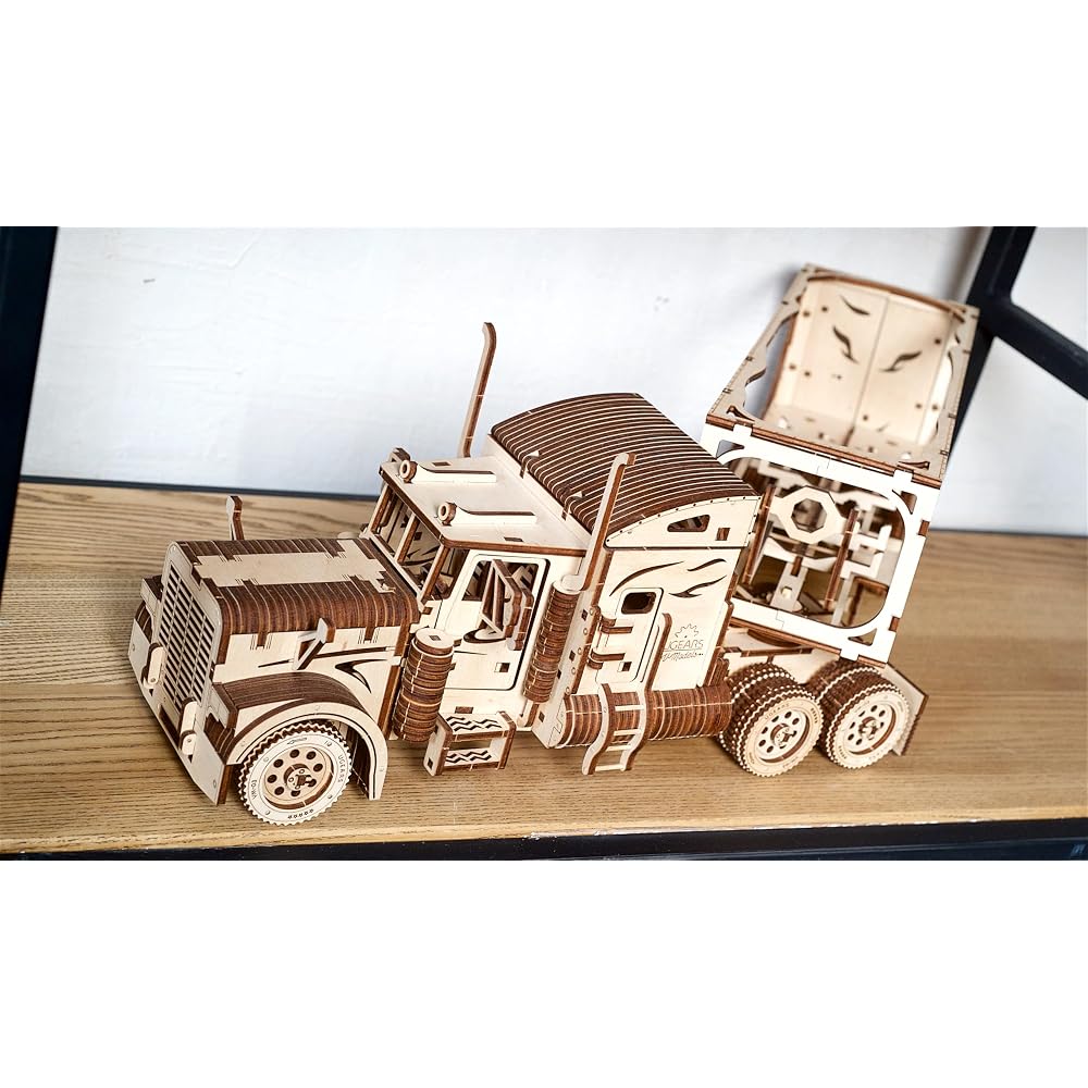 Ugears Boy Truck VM-03 3D Wooden Puzzle Toy for Kids 70056