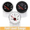 52MM Fuel Level Gauge Red Backlight Pointer Oil Tank Meter Auto Marine Boat Car 12V 24V Used with Sensors Fuel Tank Level Gauge