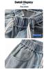 Men's Summer Lightweight Denim Shorts 2026: New Trendy Straight-Leg, Loose-Fit Casual Capris