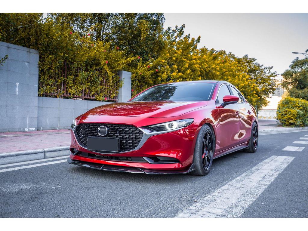 Mazda 3 Axela Body Kit: Front Lip, Bumper Spoiler, Louvers, Side Skirt