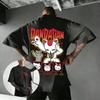 Unisex Dandadan Anime Graphic T Shirt Men Women 2026 Summer Casual Short Sleeve Top Streetwear Japanese Manga Neko Cat Print Tee