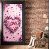 Romantic Floral Soft Decorative Rose-themed Rose Delicate Backdrop for Outdoor