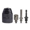 1/2'' Drill Chuck Converter for Impact Wrench / Driver / Rotary Hammer To Normal Drill 1/2-20UNF All Metal Clamp 2-13mm