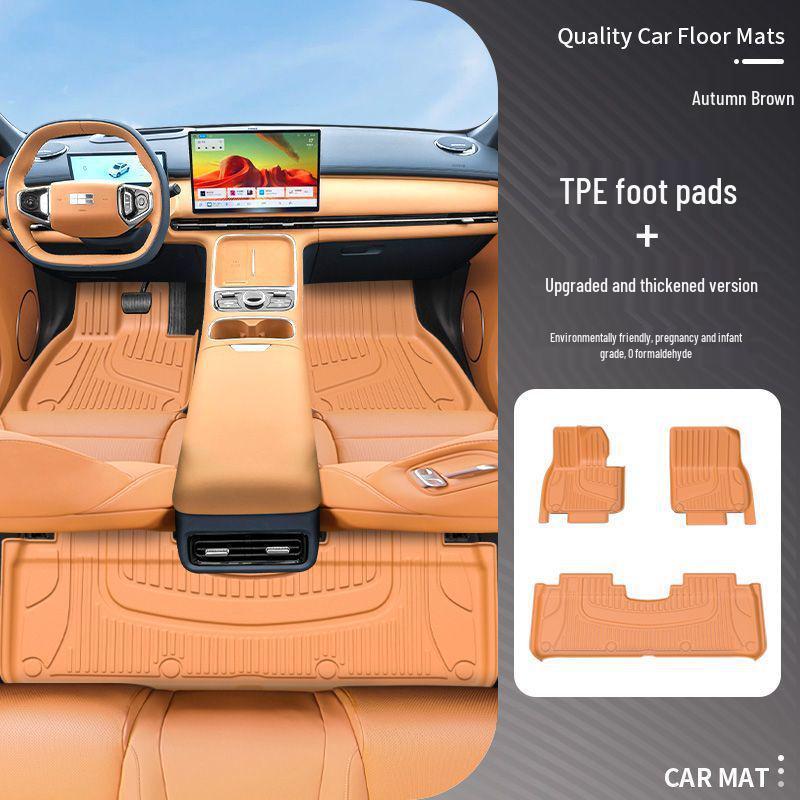 Compatible with Galaxy Starship 7emi: Starry Sky TPE Car Floor Mats