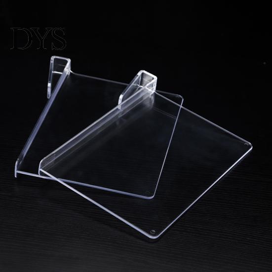 High-quality Shelf Partition Closet Divider Clear Plastic No Punching Design Separator for Plate Clothes Purses Multifunctional Cabinet Board