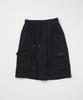 1993STUDIO Cargo Sweat Shorts_Black
