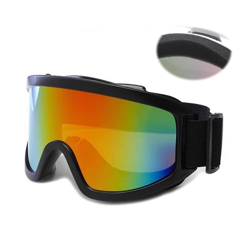 

Anti-Fog Ski Goggles for Adults Windproof Lens with Soft Fleece Padding, for Snowboarding Motorcycle & Hiking