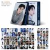 Kpop Jungkook 92 Cartes Thème Commémoratif Haute Définition Carte LOMO Tissu Résistant à l'Usure Indispensable conçu pour Date d'Anniversaire Cadeau Fans