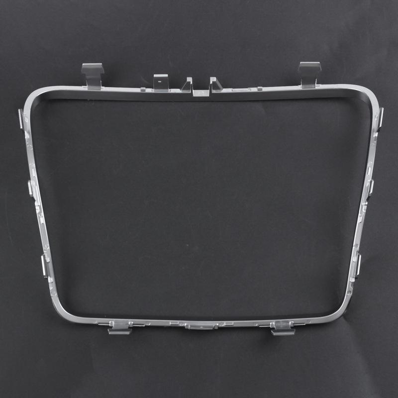 AA92-Car Cup Holder Frame Trim Sticker For Mercedes Benz C Class W205 GLC Class W253 2015-2018 Car Interior Styling Accessories