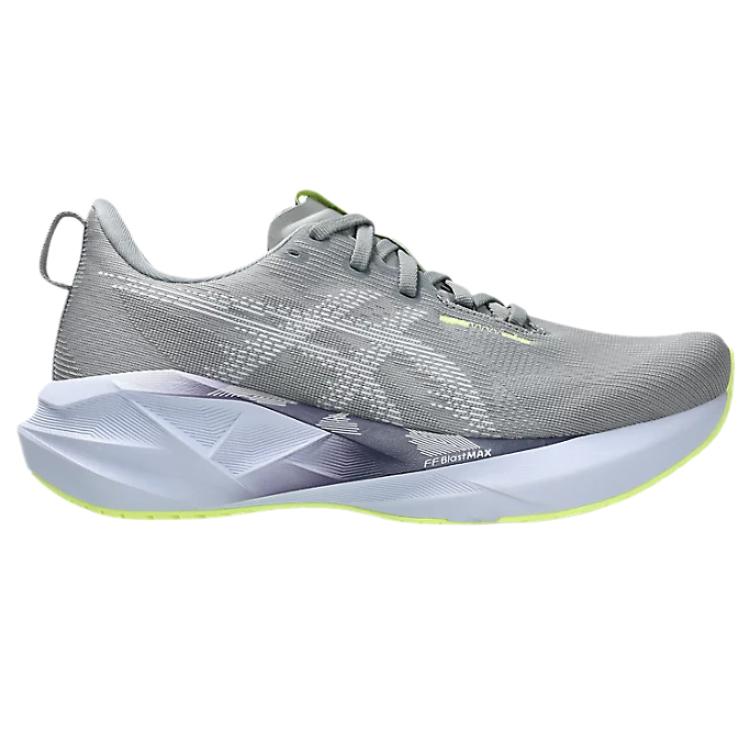 Asics NOVABLAST 5 Shock Absorbers Low Top Running Shoes Women's Gray