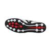Mizuno Morelia 2 Comfortable Ag (Rubber Short Studs) Durable Breathable Fit Soccer Shoes Unisex Soccer Shoes White Black Red P1GA250509