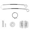 Front Door Glass Repair Kit - Right/Left Set for Ford Focus