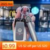 Hot Zinc Alloy Car Remote Key Case Cover Shell For Volkswagen VW Polo Golf Passat Tiguan Beetle Caddy T5 Up Eos Keychain Accesso