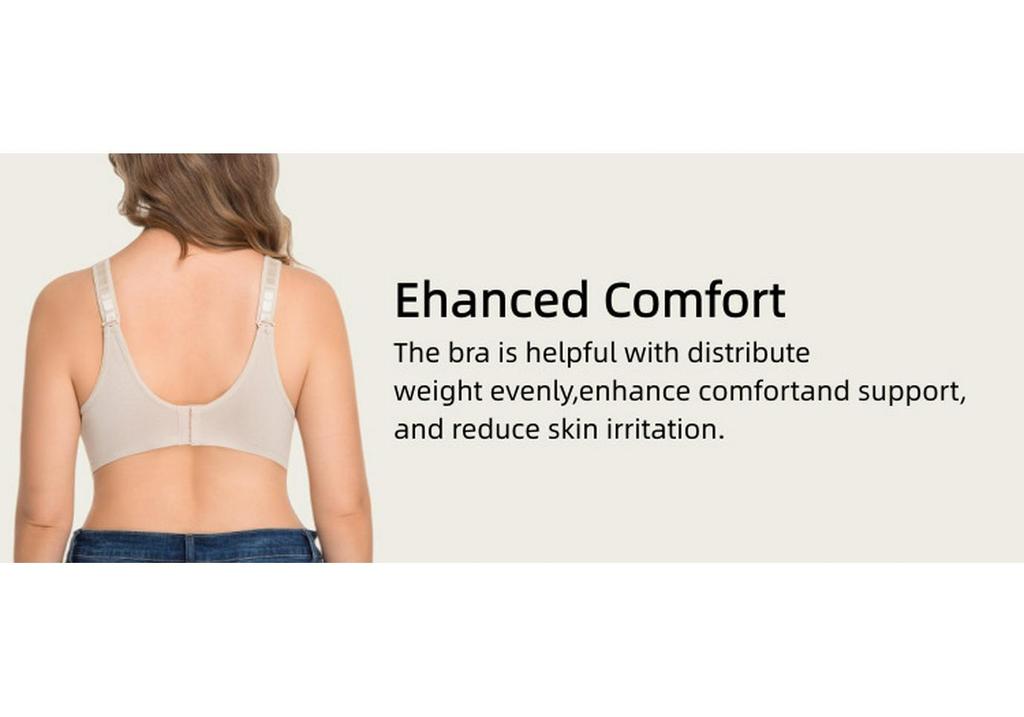 Seamless Cross-Border Underwire Bra for Large Busts - European & American Sizes