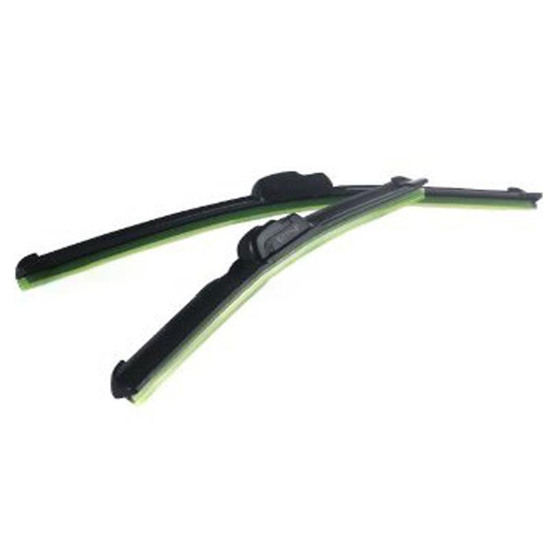 1Pc Car Windshield Wiper Blades Hook Universal Soft Rubber Frameless Bracketless Car Wipers 14" 16" 18" 19" 20" 21" 22"