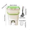 21L Kitchen Bucket Portable Compost Savings Space