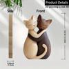 Wooden Cats/Dog Figurines 2D Flat Dog/Cats Statues Collectibles Gift Modern Home Decors Animal Sculptures Home Decors