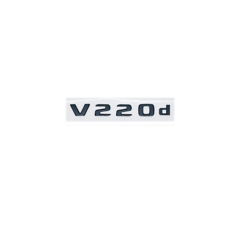3D Letters V250d V300d NIGHT EDITION ABS Emblem for Mercedes Benz V Class W447 Car Fender Badge Trunk Nameplate Logo Sticker QO1