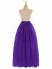 European & American Multi-Color 1-Meter Five-Layer Tulle Puffy Skirt – Adult Mid-Length