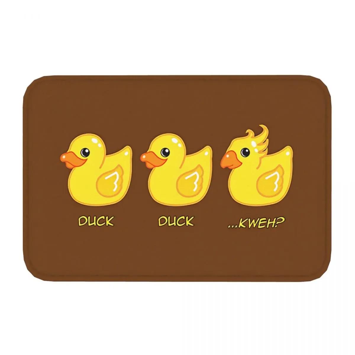 Final Fantasy Chocobo Game Non-slip Doormat Duck Duck Kweh Carpet Living Room Kitchen Mat Outdoor Indoor Pattern 40x60cm