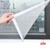 Home Bedroom, Kitchen, Side Opening Double Zipper Mosquito Proof Mesh Window Curtain Velvet Edge Wrapping, Easy Installation