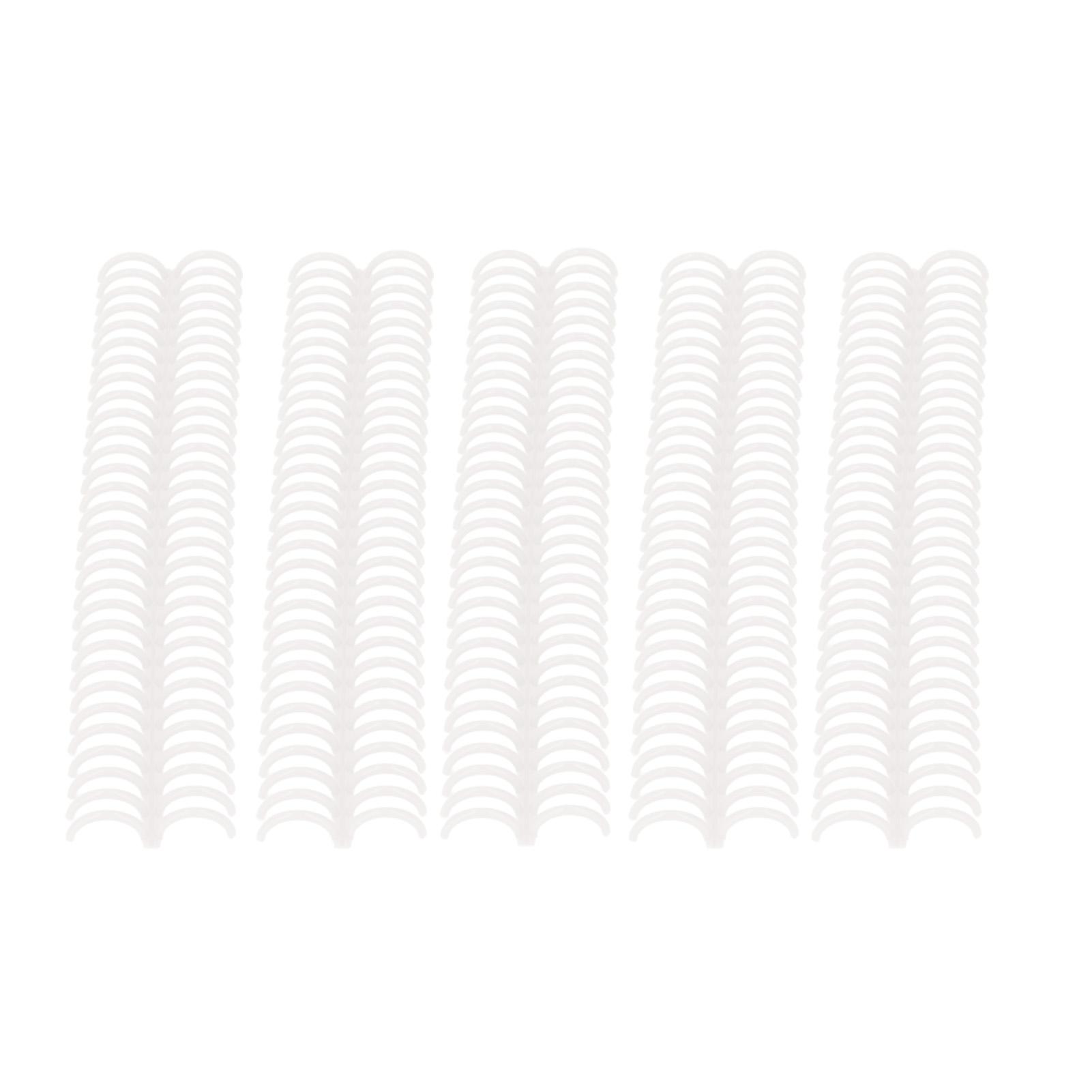 

10 шт. корешков для переплета на разъемных листах, 30 отверстий, внутренний диаметр 22 мм, износостойкие пластиковые кольца для переплета