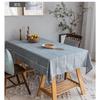 Față de masă dreptunghiulară Boho Bumbac In Jacard Gol, Fețe de masă Lavabile Stil Fermă pentru Petrecere, Sărbătoare, Picnic, Masă, Exterior, Toamnă