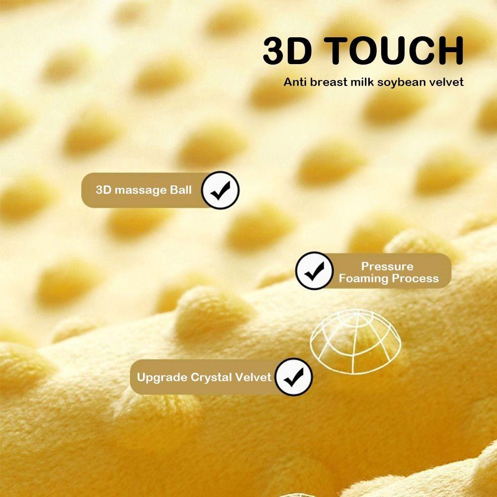 Bean Velvet Baby Soothers Toys With Teether Soothing Pillow Fun Sleeping Toy  for Infant