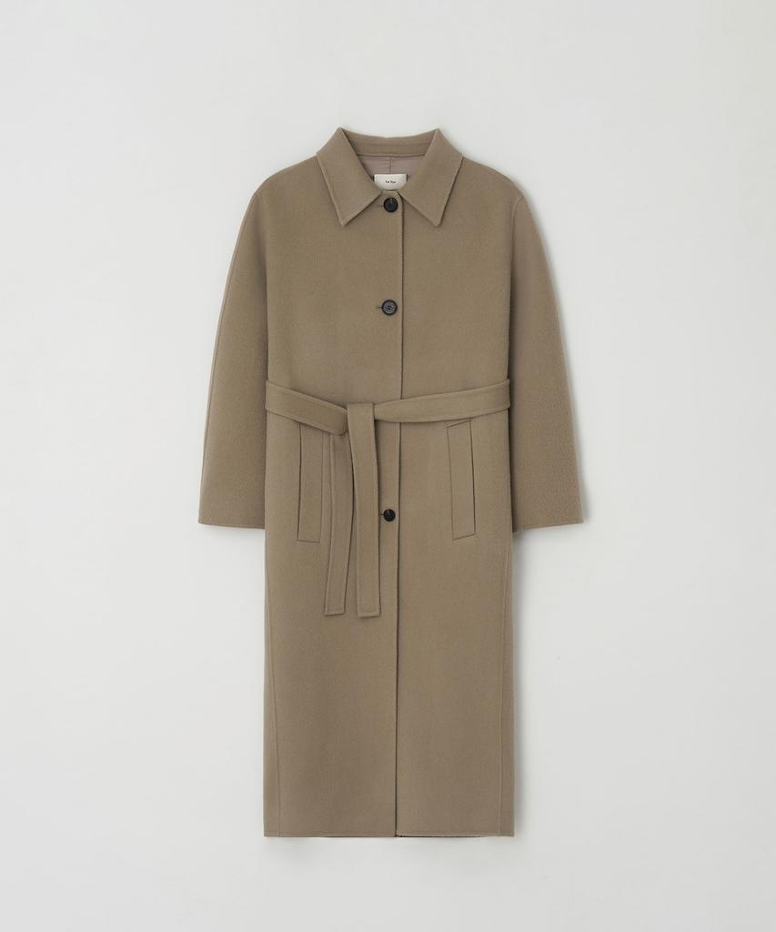 Therye Balmacan Handmade Coat(Beige)