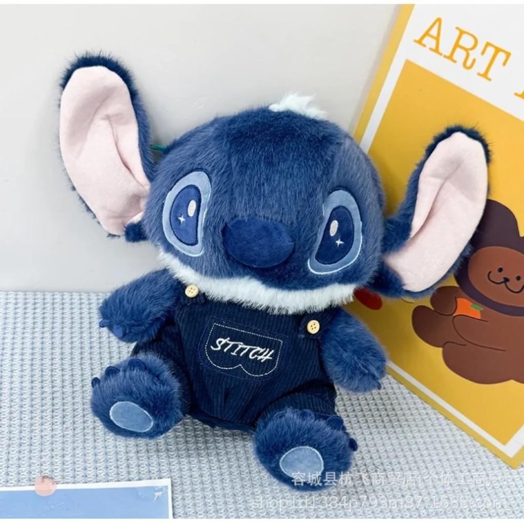 Kawaii Stitch Bag Plush Backpack Bagpack Double Shoulder Crossbody Bag Storage Pouch Plushie Anime Toy Gift for Girls