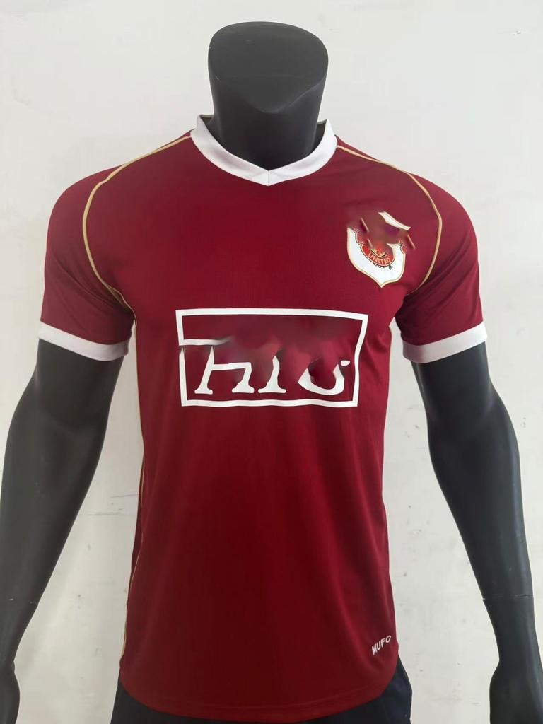 Club retro jersey home and away retro top nostalgic league Champions League version short sleeve Red Devils main Real Madrid