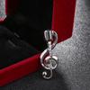 Music Note Microphone Brooches Fashion Metal Pins Special Badge for Women Men Student Musician Backpack Lapel Pin Jewelry