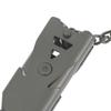 1Pc High Decibel Stainless Whistle Double Tube Lifesaving Portable Emergency Keychain Whistle For Outdoor Hiking Camping