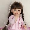 KEIUMI 55cm Reborn Babypuppen sehen aus wie Prinzessinnen, Vollvinyl, können gebadet werden, Puppe, Neugeborenes Mädchen, Spielkameraden, Weihnachts- und Geburtstagsgeschenke