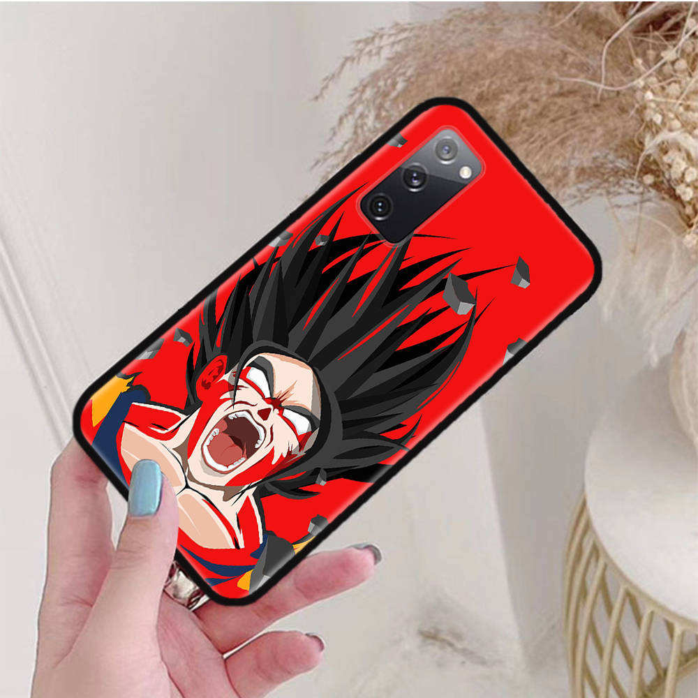 Black Case for Xiaomi Poco X6 X4 M5 M6 F5 F6 C65 C55 C50 C51 C40 Pro Redmi 14C A3X 13C 12C 11T 10A 9C Note 7 6 8A Plus W-58 Dragon Ball